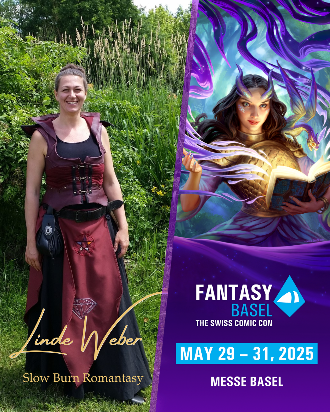 💫💜 Triff mich auf der Fantasy Basel! 💜💫